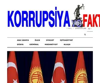 Korrupsiyafakt.az(Korrupsiya v) Screenshot