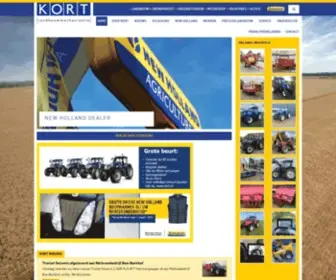 Kort.nl(Kort Landbouwmechanisatie voor nieuw en gebruikte tractoren en landbouwmachines) Screenshot