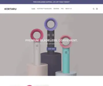 Kortaru.com(Create an Ecommerce Website and Sell Online) Screenshot