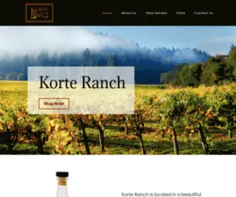 Korteranch.com(Korte Ranch) Screenshot