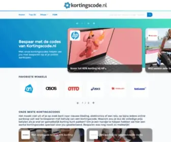 Kortingscode.nl(Bespaar nu met onze kortingscodes en kortingen) Screenshot