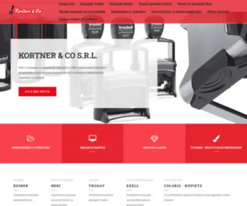 Kortner.ro(Stampile Trodat) Screenshot