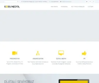Korumedya.com(Koru Medya) Screenshot