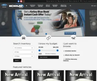 Korumford.com Screenshot