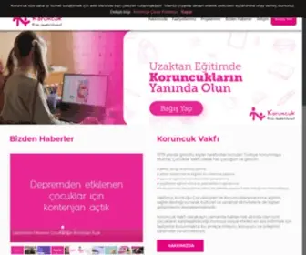 Koruncuk.org(Koruncuk Vakf) Screenshot