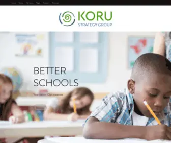 Korustrategy.com(Education Consulting) Screenshot