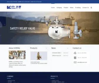 Korval.co.kr(KORVAL) Screenshot