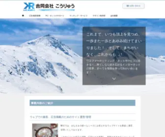 Koryu.co(合同会社こうりゅう) Screenshot