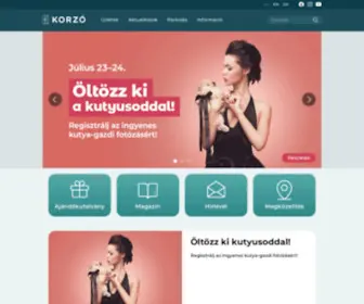 Korzo.hu(Korzo) Screenshot