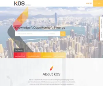 Kos-INTL.com(Hong Kong Recruitment Agency) Screenshot