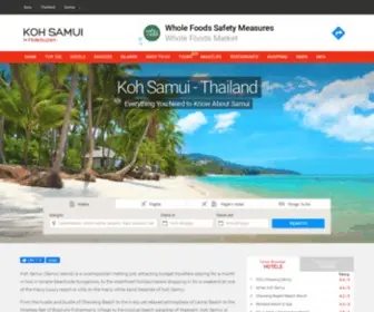 Kosamui.com(Koh Samui (Samui Island)) Screenshot