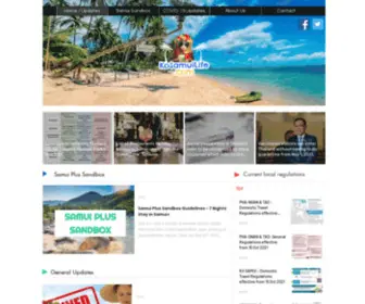 Kosamuilife.com(All about Koh Samui Life) Screenshot