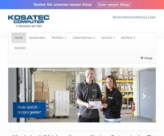 Kosatec.de(Under Attack Mode) Screenshot