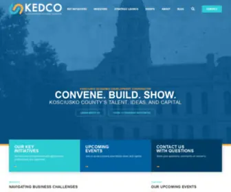 Kosciuskoedc.com(Kosciusko Economic Development Corporation) Screenshot