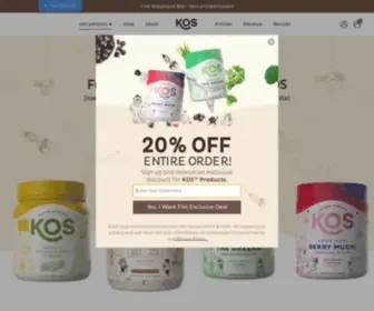 Kos.com(KOS®) Screenshot