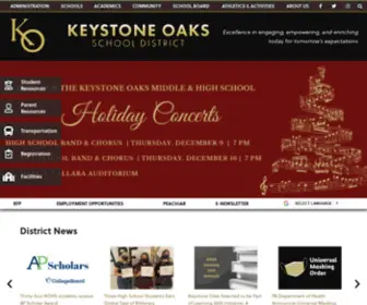 Kosd.org(Keystone Oaks School District) Screenshot