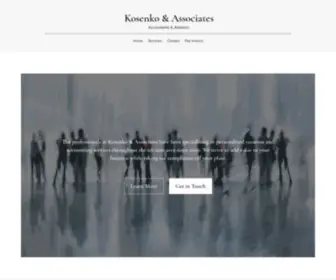KosenkocPas.com(Personal And Small Business Tax) Screenshot