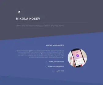 Kosev.net(Great apps for Android by Nikola Kosev) Screenshot