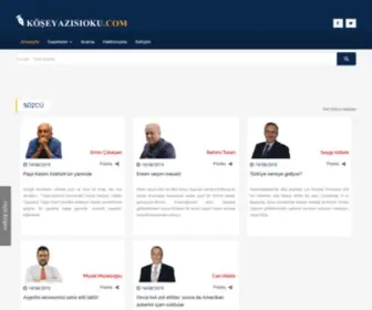 Koseyazisioku.com(24.10.2023 Salı tarihli tüm köşe yazıları) Screenshot