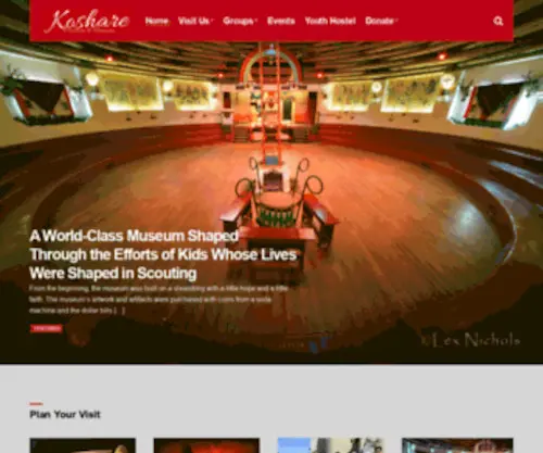 Koshare.org(Koshare) Screenshot