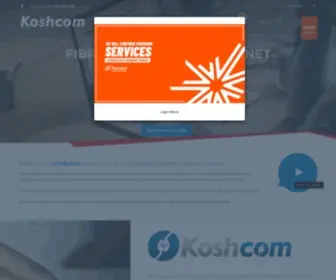 Koshcom.co.za(Internet Service Provider) Screenshot