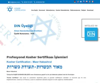 Kosher.com.tr(Ve Kosher Belgesi) Screenshot