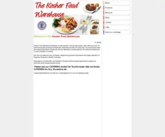 Kosherfoodwarehouse.com(The Kosher Food Warehouse) Screenshot