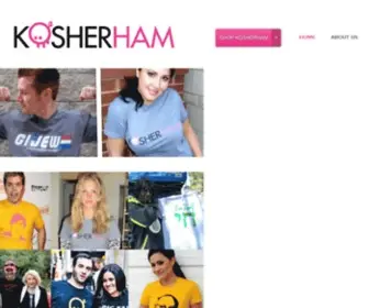 Kosherham.com(Our bacon) Screenshot