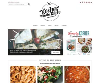 Kosherinthekitch.com(Kosher In The Kitch) Screenshot