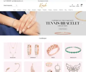 KoshJewellery.com(Kosh) Screenshot