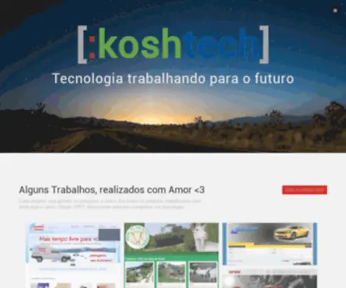 Koshtech.com(Programação) Screenshot