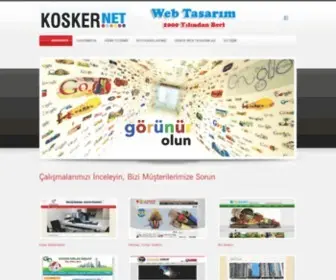 Kosker.net(Köşker) Screenshot