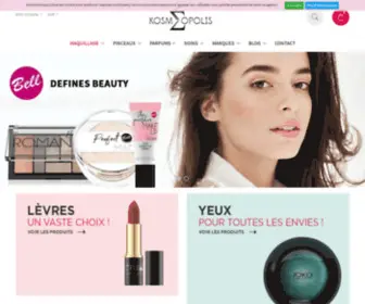 Kosmeopolis.com(Vente en ligne de maquillage et cosmétiques) Screenshot