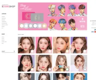 Kosmeshop.com(Korean Cosmetics) Screenshot
