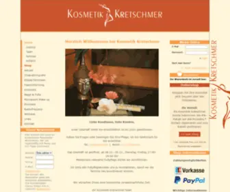 Kosmetik-Kretschmer.de(Schönheit) Screenshot