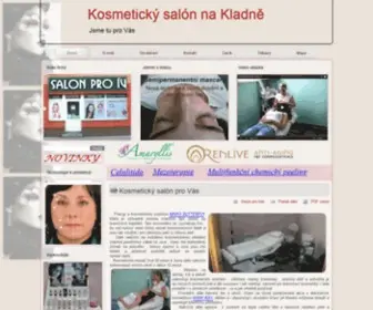 Kosmetikakladno.eu(Kosmetika Kladno) Screenshot