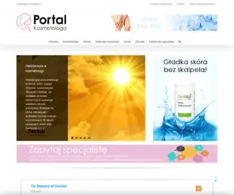 Kosmetologa.pl(Kosmetologia i medycyna estetyczna) Screenshot