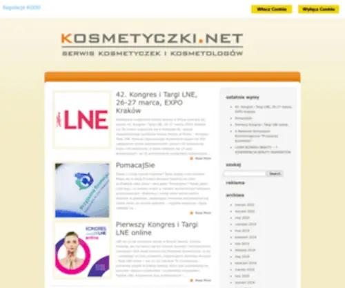 Kosmetyczki.net(Serwis) Screenshot
