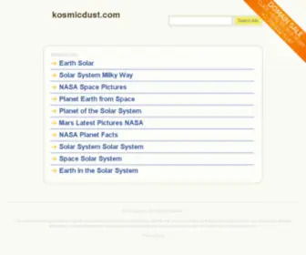 KosmiCDust.com(Kosmic Dust) Screenshot