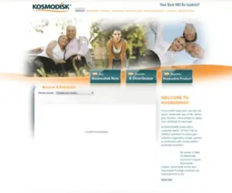 Kosmodisk.com(Back pain relief) Screenshot