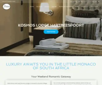 Kosmoslodge.co.za(Accommodation in Hartbeespoort) Screenshot