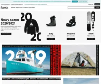 Kosmossklep.pl(Sklep snowboardowy Burton Store) Screenshot