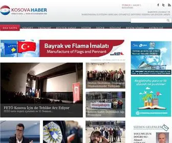 Kosovahaber.net(Kosovadan Türkçe güncel haberler) Screenshot