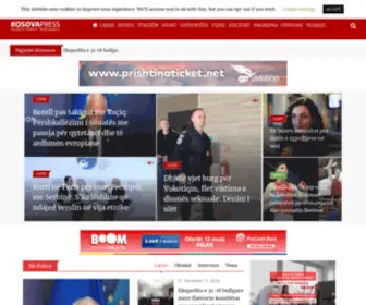 Kosovapress.com(Lajme shqip) Screenshot