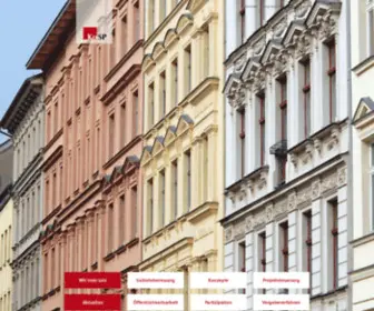 Kosp-Berlin.de(Das Koordinationsbüro für Stadtentwicklung und Projektmanagement) Screenshot