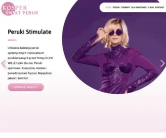 Kosper-Peruki.pl(Peruki Warszawa) Screenshot