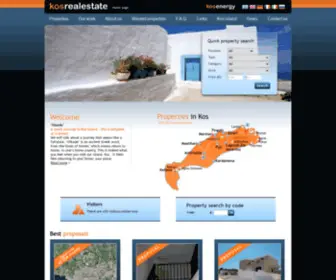 Kosrealestate.gr(Kos Greek RealEstate) Screenshot