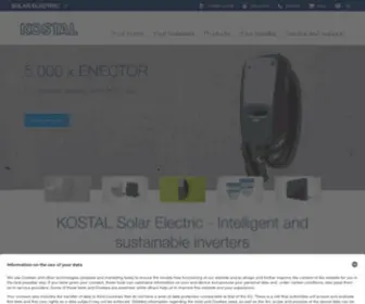 Kostal-Solar-Electric.com(Solar Electric) Screenshot