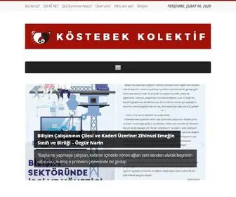 Kostebekkolektif.org(Kostebekkolektif) Screenshot