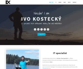 Kostecky.cz(Ivo Kostecký) Screenshot